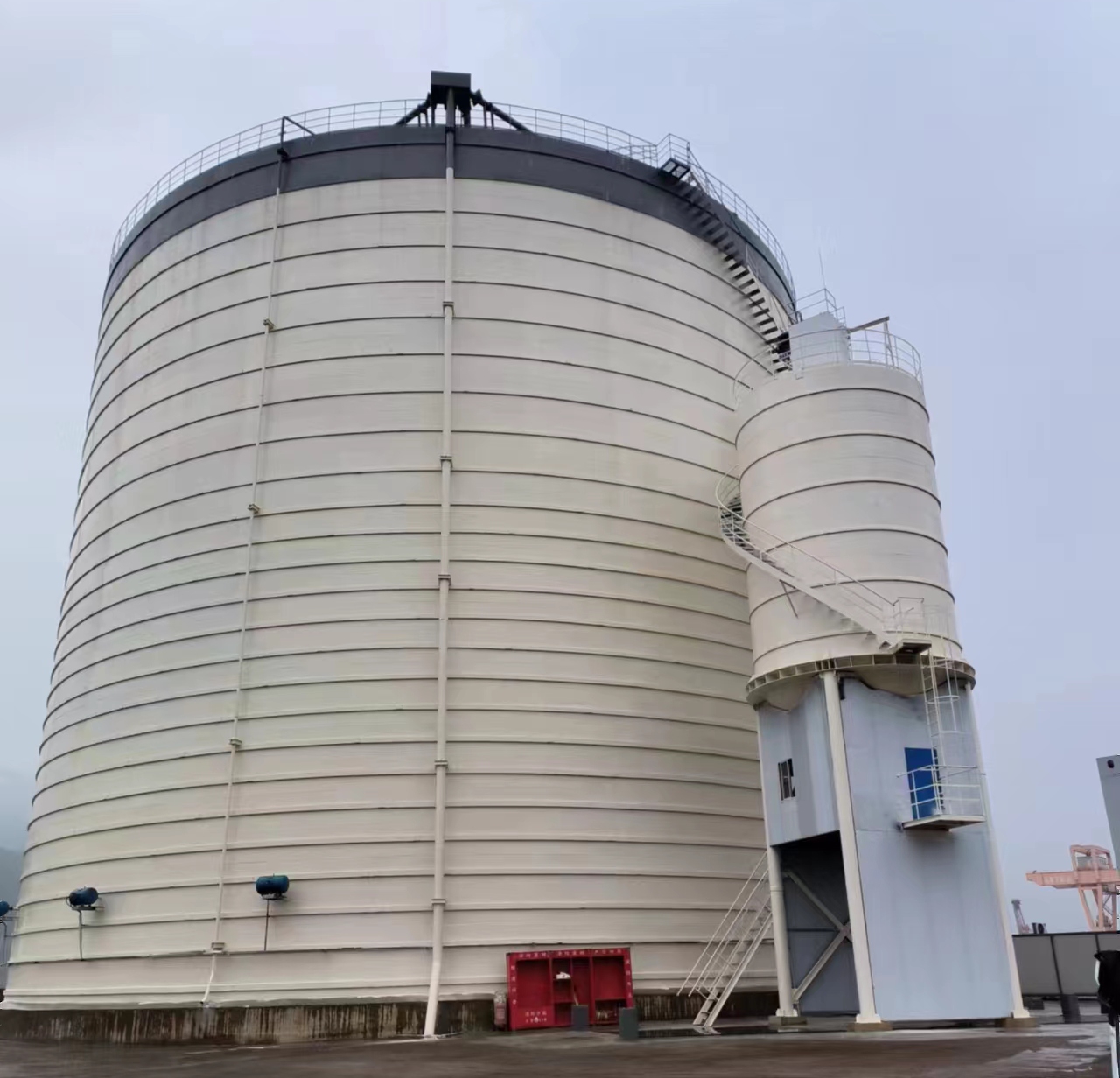 西吉10万吨水泥钢板库